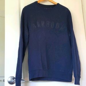 Men's barbour crewneck sweatshirt